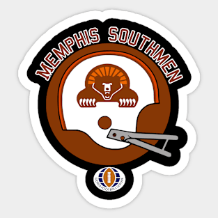 Memphis Southmen (World Football League) 1974-1975 Sticker